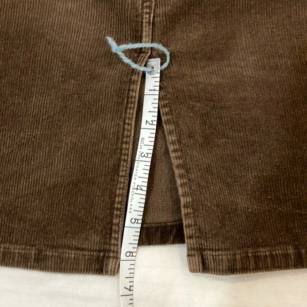 Point zéro women’s size 13 corduroy Classic Brown Skirt - Picture 13 of 14